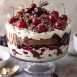 Black Forest Trifle for Christmas