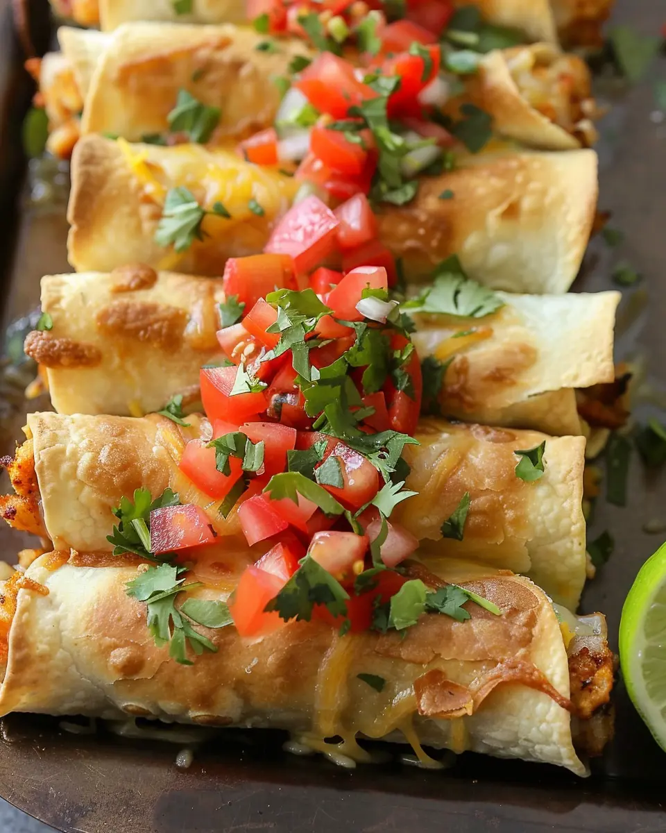 Crispy Chicken Taquitos: Easy, Flavorful Treats for All