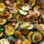 Skillet Zucchini and Mushrooms