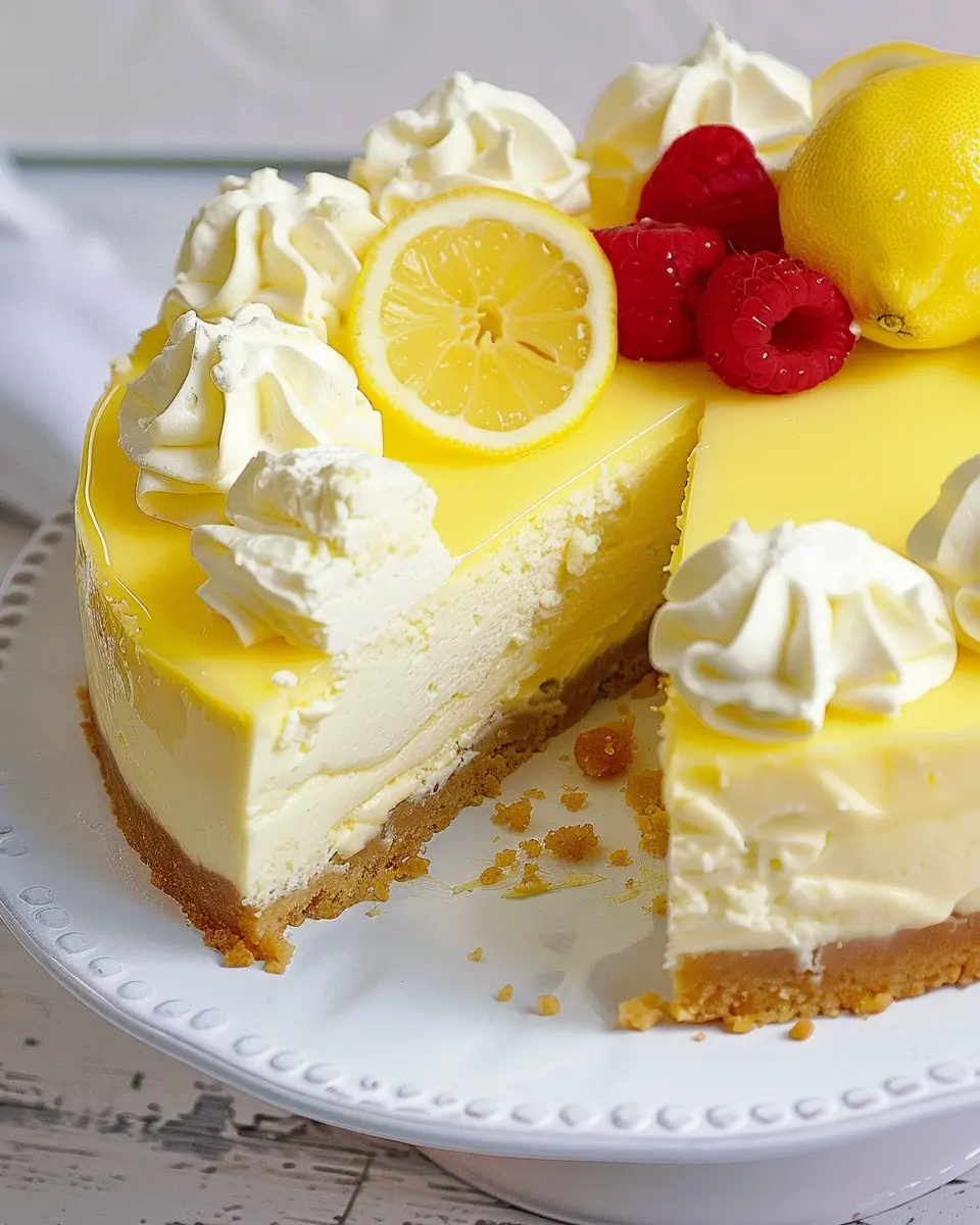 Ultimate Creamy Lemon Cheesecake: A Delightfully Indulgent Treat