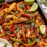 Sheet Pan Chicken Fajitas