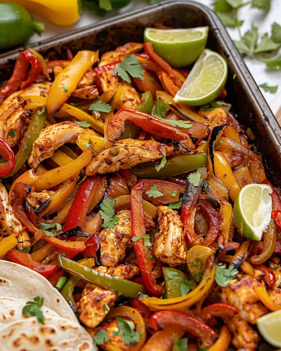 Sheet Pan Chicken Fajitas: Easy, Flavorful Weeknight Delight