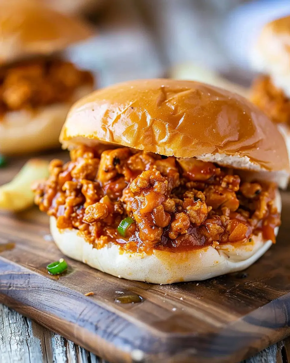 Delicious Cajun Chicken Sloppy Joes: A Juicy Twist on Comfort Food
