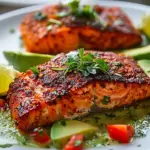 Cajun Salmon Avocado Lime