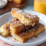 Honey Butter Stuffed French Toast Sticks