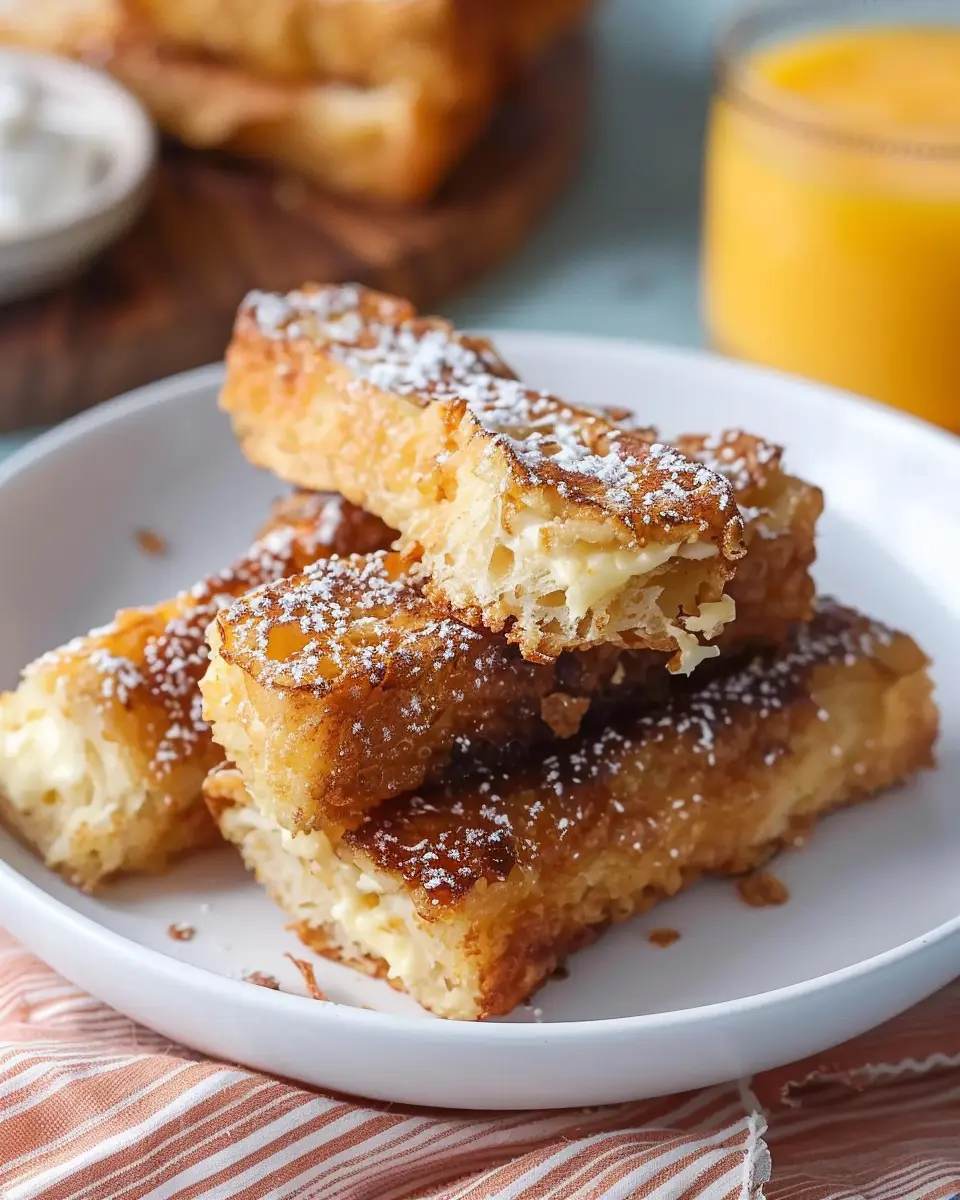 Honey Butter Stuffed French Toast Sticks: A Cozy Indulgence