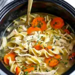Crockpot Chicken Noodle Soup