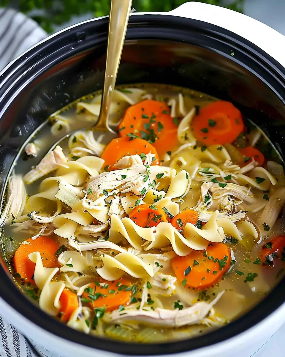 Crockpot Chicken Noodle Soup: The Best Comfort Food for Home Chefs