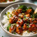 Delicious Sticky Chicken Rice Bowls Recipe