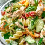 High Protein Chicken Pasta Salad