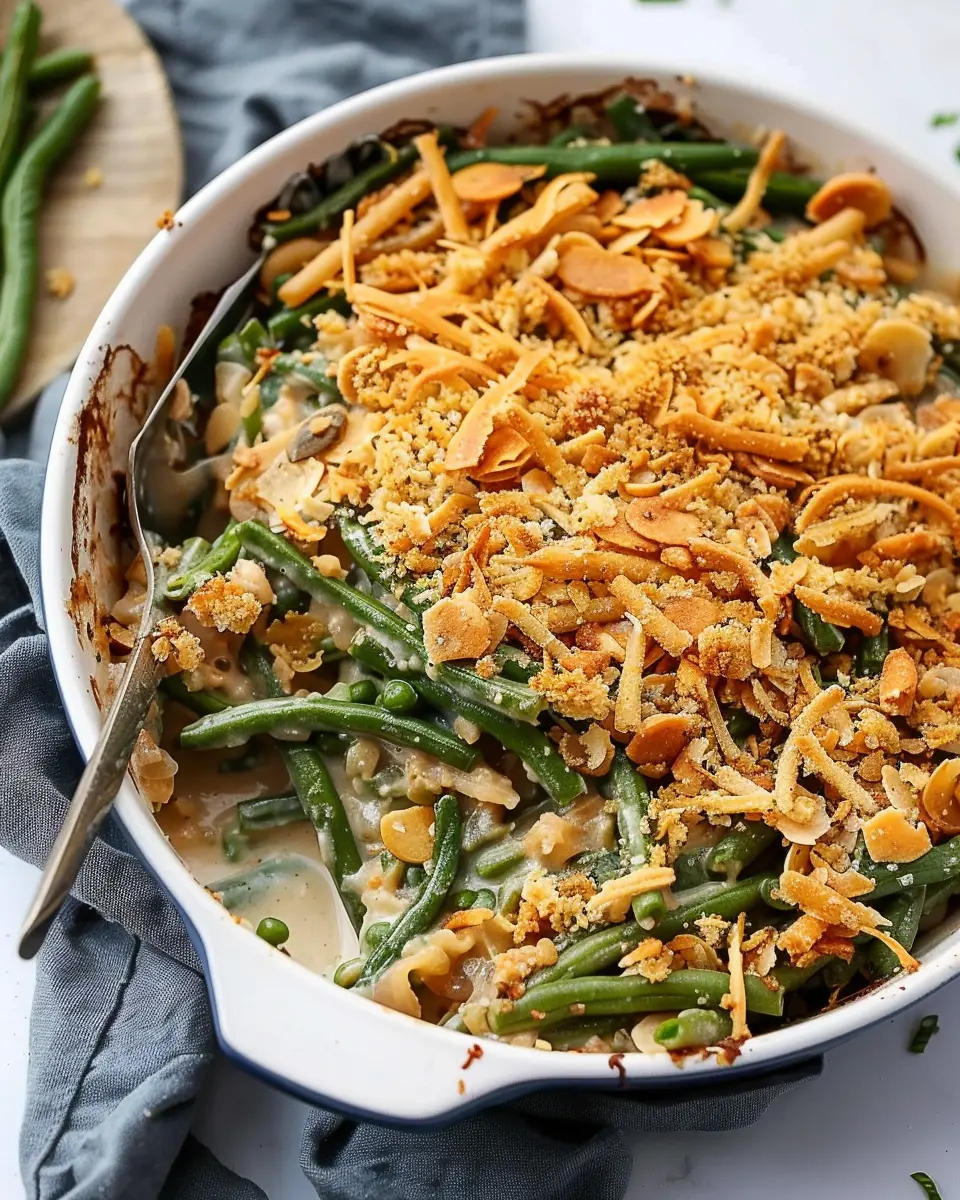 Vegan Green Bean Casserole: Easy Comfort Food Your Family Will Love