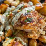 Garlic Parmesan Chicken and Potatoeser