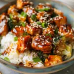 Delicious Sticky Chicken Rice Bowls Recipe