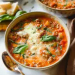 Easy Creamy Lasagna Soup