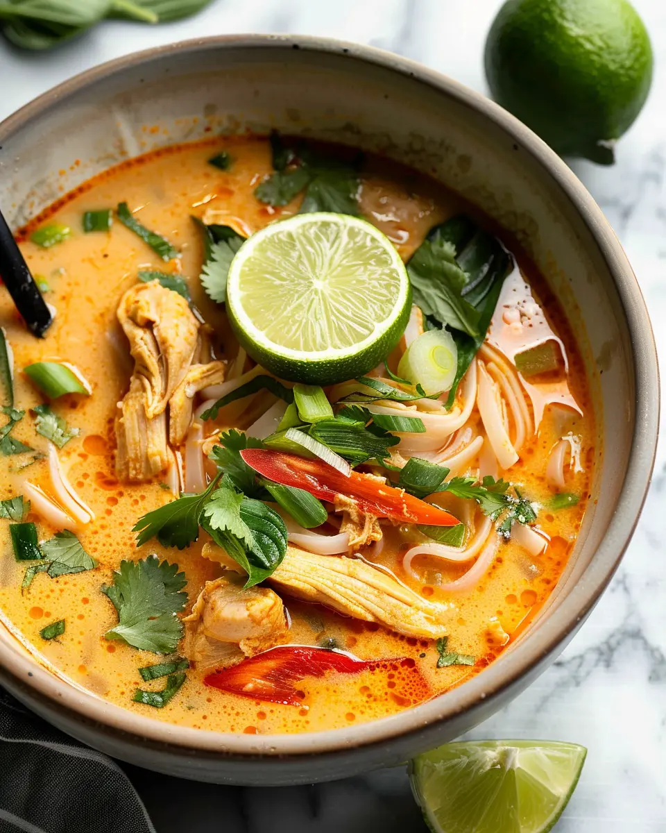 Easy Thai Chicken Curry Soup: A Cozy Recipe for Comforting Nights