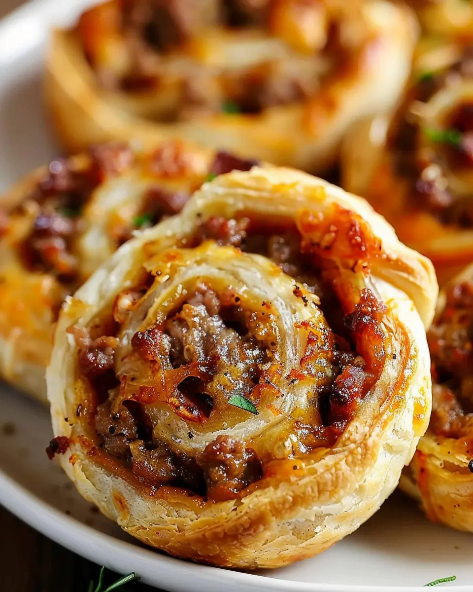 Sausage Pinwheels: Easy Beef Treats for Your Next Gathering