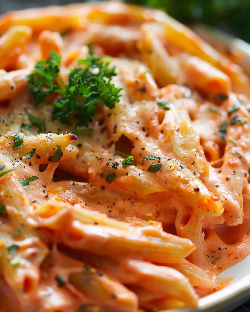 Creamy Tomato Pasta: The Best Comfort Dish with Turkey Bacon