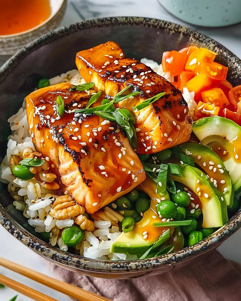 Crispy Salmon and Rice Bowl: Easy Recipe for a Flavorful Meal