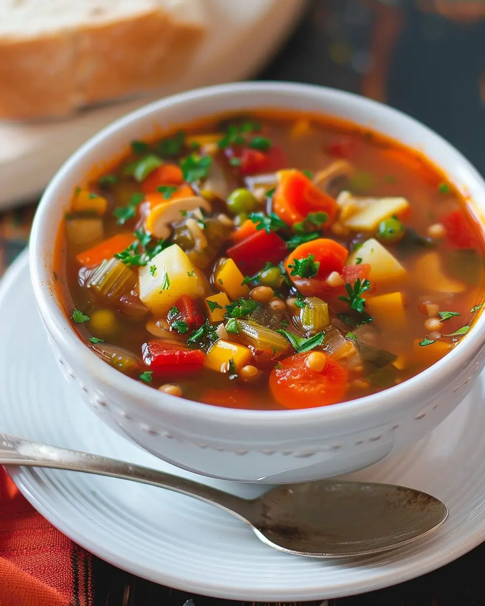 Vegetable Soup Recipe: Easy Comfort in Every Bowl