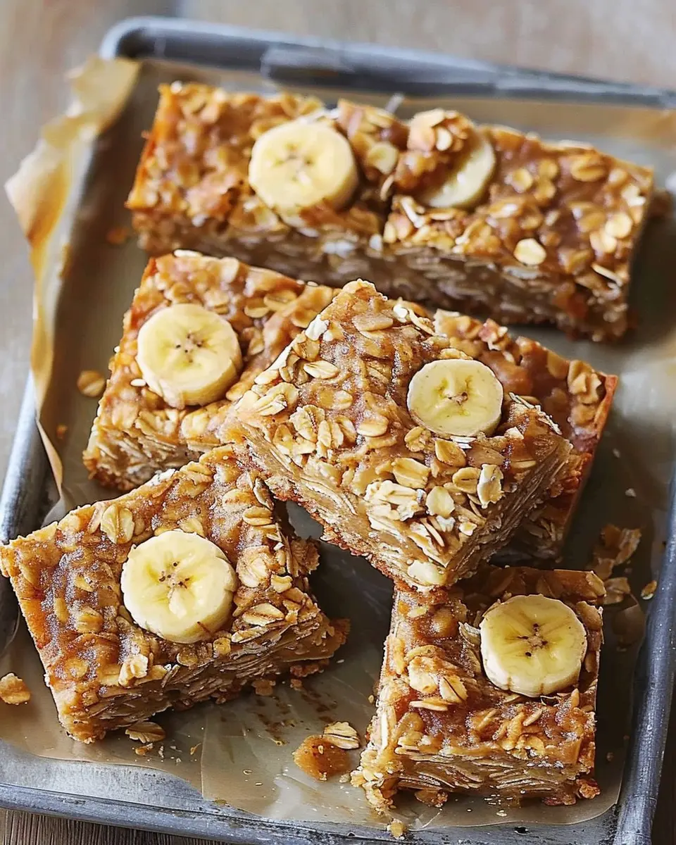 Banana Oatmeal Bars: Easy, Healthy Snack for Busy Days
