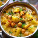 Chickpea Potato Soup
