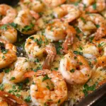 Garlic Parmesan Baked Shrimp