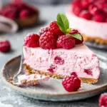 Raspberry cheesecake no bake