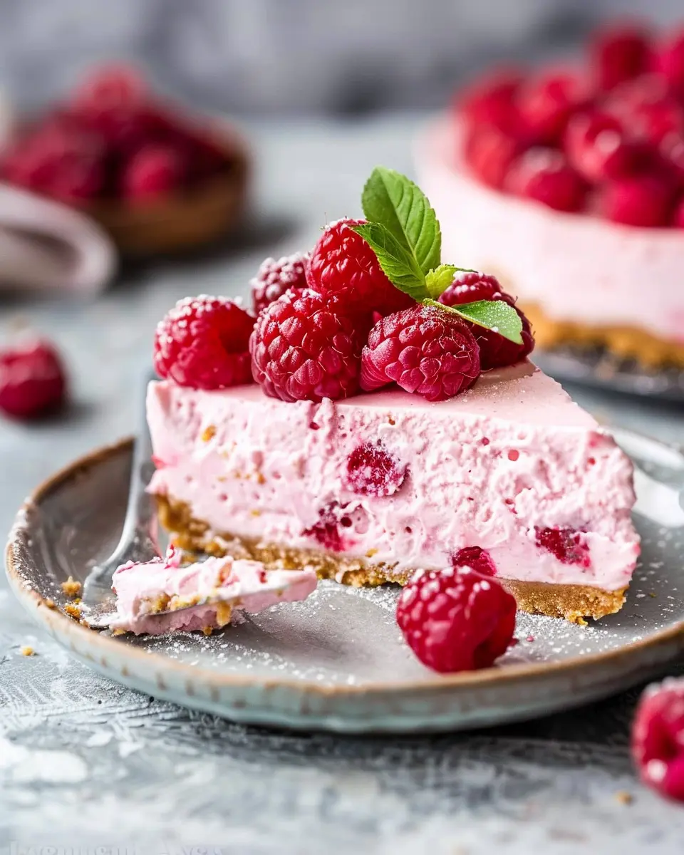 Raspberry cheesecake no bake: The Best Easy Recipe for Summer