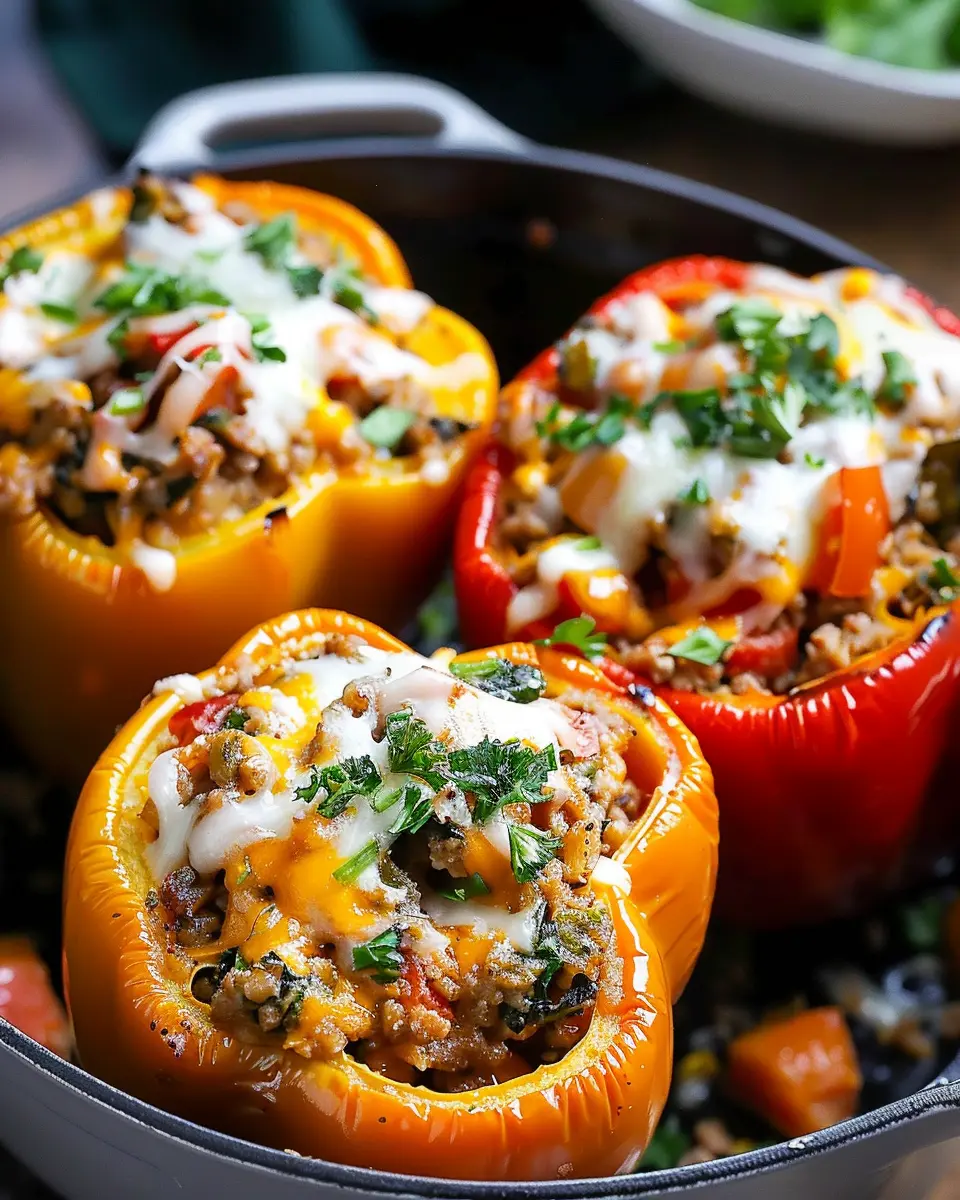 Slow Cooker Stuffed Bell Peppers: Easy, Flavorful Family Favorite