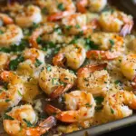 Garlic Parmesan Baked Shrimp