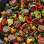 Sausage and Veggies Skillet