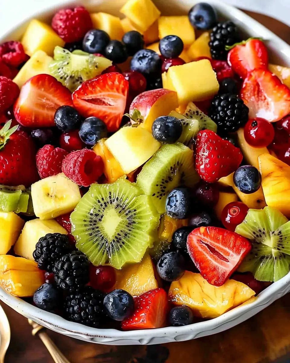 Healthy Brunch Fruit Salad: The Best Energizing Delight