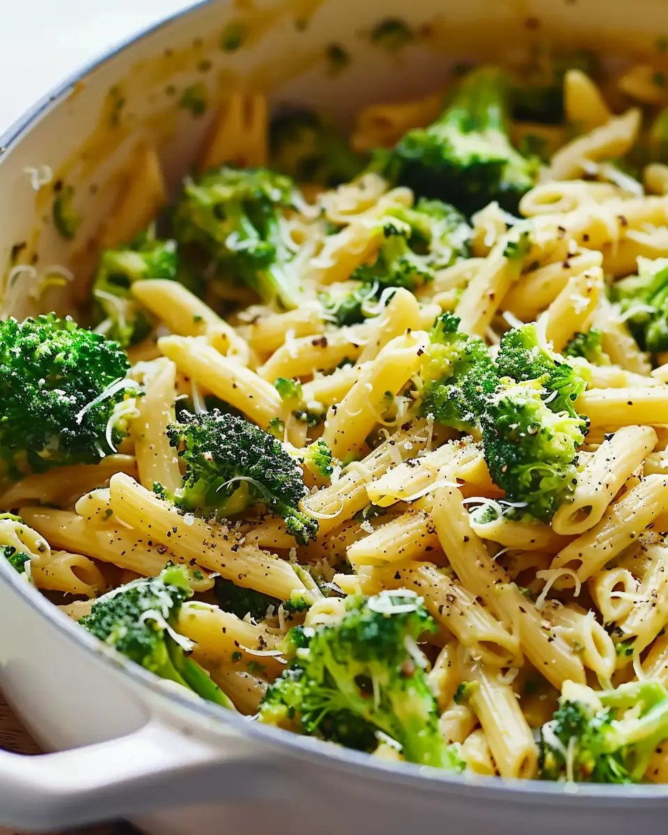 One Pot Broccoli Pasta: Easy and Flavorful Weeknight Delight
