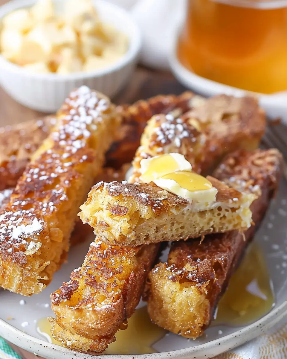 Honey Butter Stuffed French Toast Sticks: A Delightful Breakfast Treat