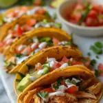 Mini Baked Chicken Tacos