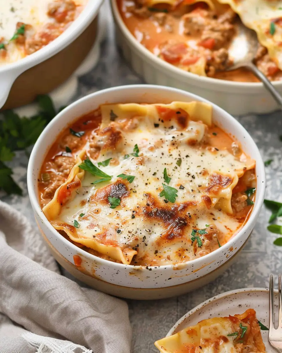 Creamy Lasagna Soup: Indulgent Comfort Food Made Easy