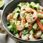 Cucumber Shrimp Salad
