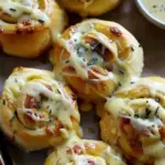 Savory Breakfast Rolls Drizzled With Bearnaise