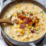 Creamy Corn Chowder with Bacon
