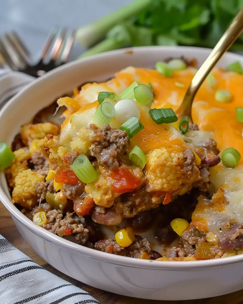 Slow Cooker Cowboy Casserole: Easy Turkey Bacon & Beef Delight