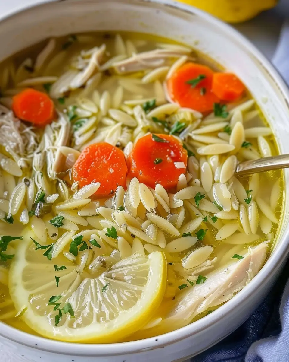 Lemon Chicken Orzo Soup: The Best Cozy Comfort Food Recipe