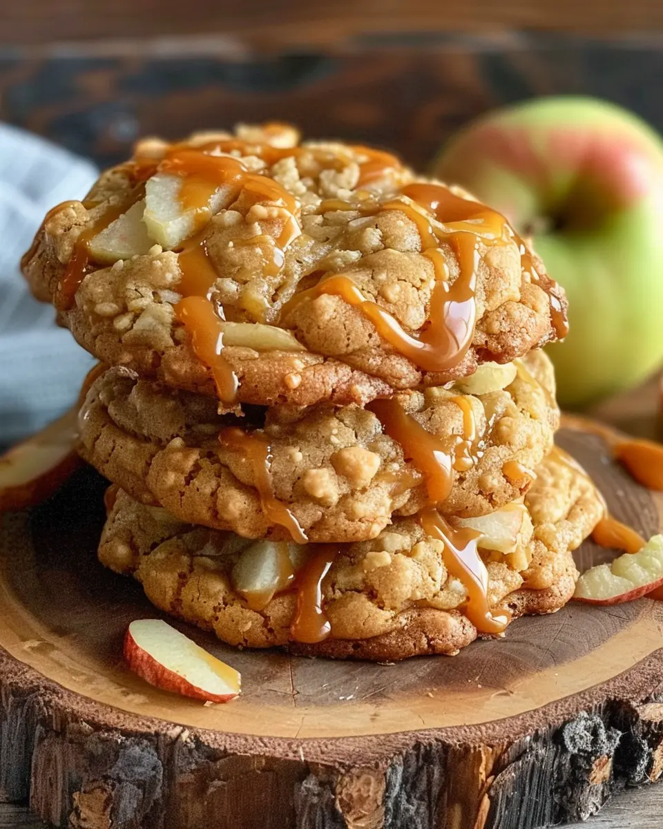 Sweet Caramel Apple Cookies: Indulgent Treat for Cozy Days