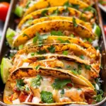 Mini Baked Chicken Tacos