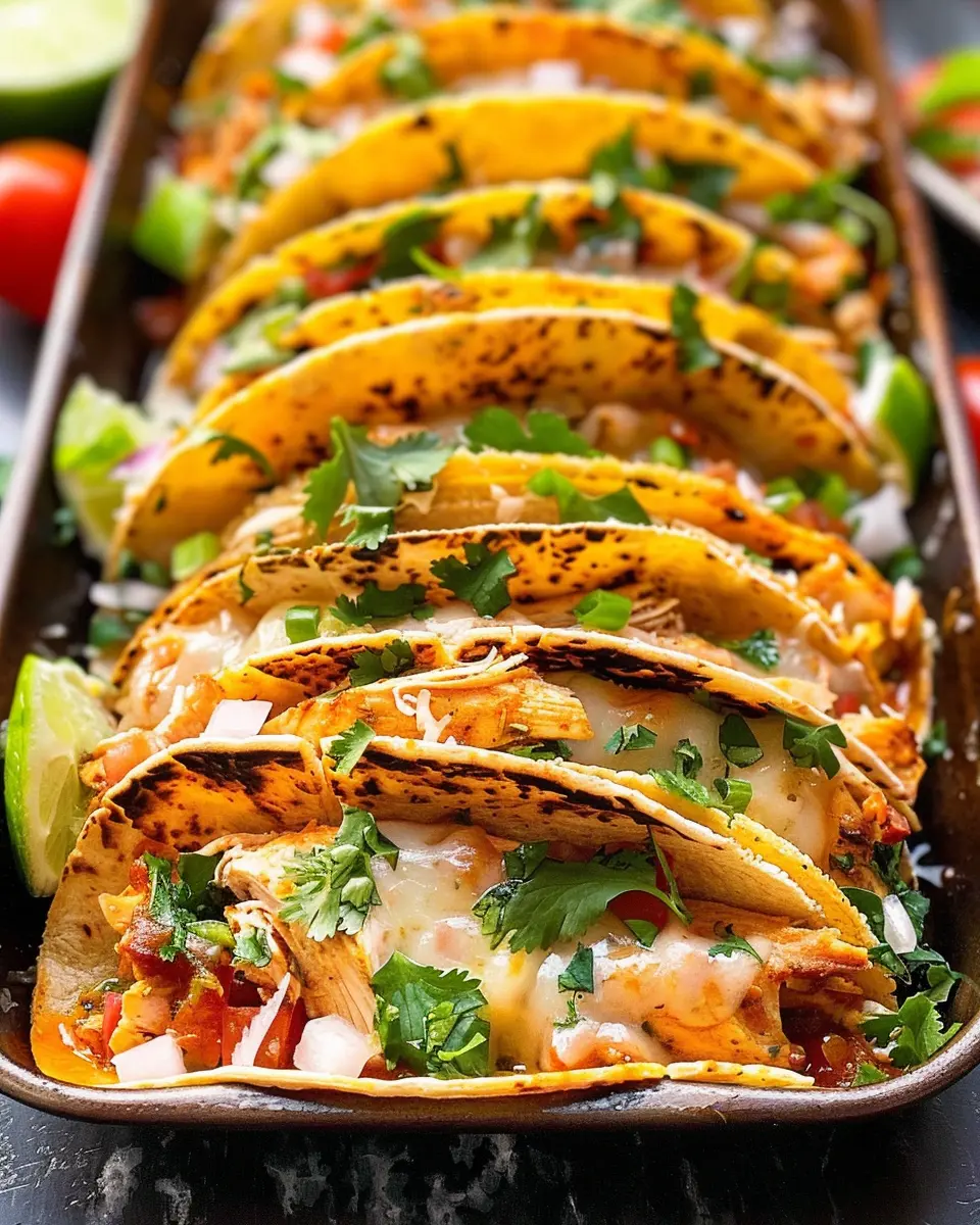 Mini Baked Chicken Tacos: Easy, Flavor-Packed Delight for Any Night