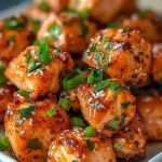 Crispy Spicy Salmon Bites