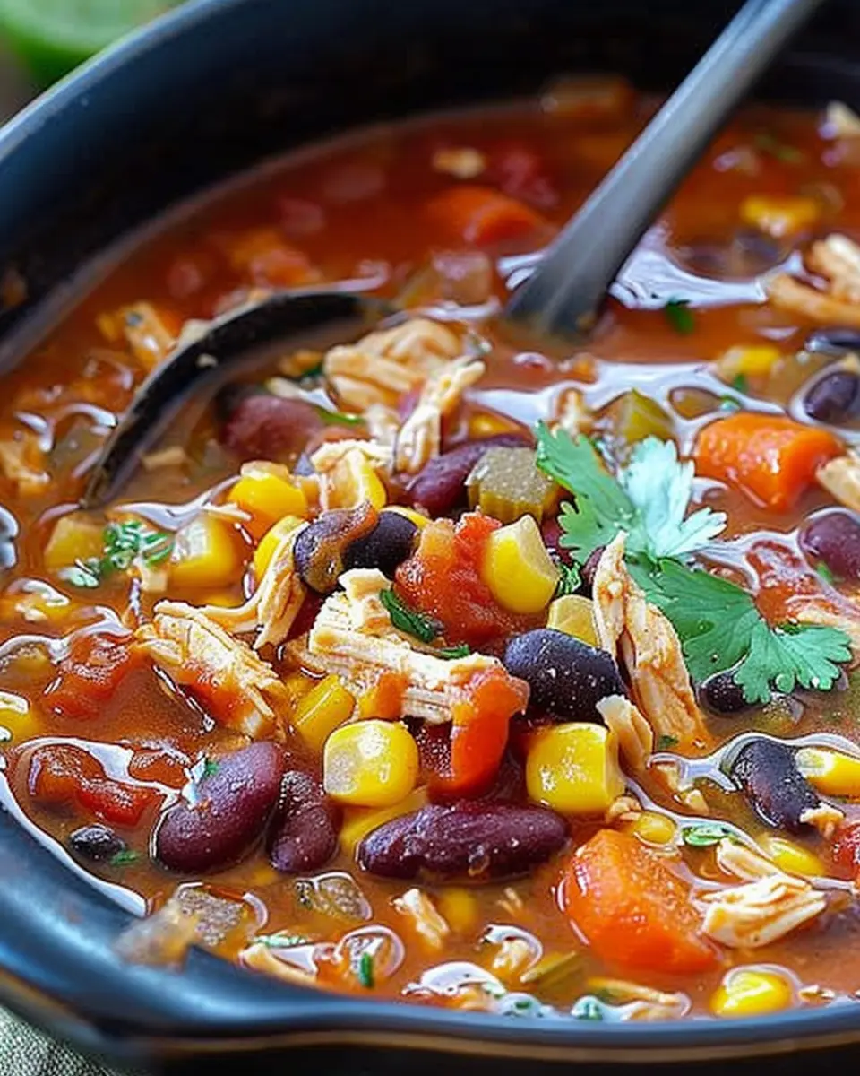 Chicken Taco Soup: Easy Comfort Food for Busy Weeknights