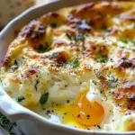 Baked Cottage Cheese Eggs Recipe – Easy, Nutritious Breakfast Baked Cottage Cheese Eggs Recipe