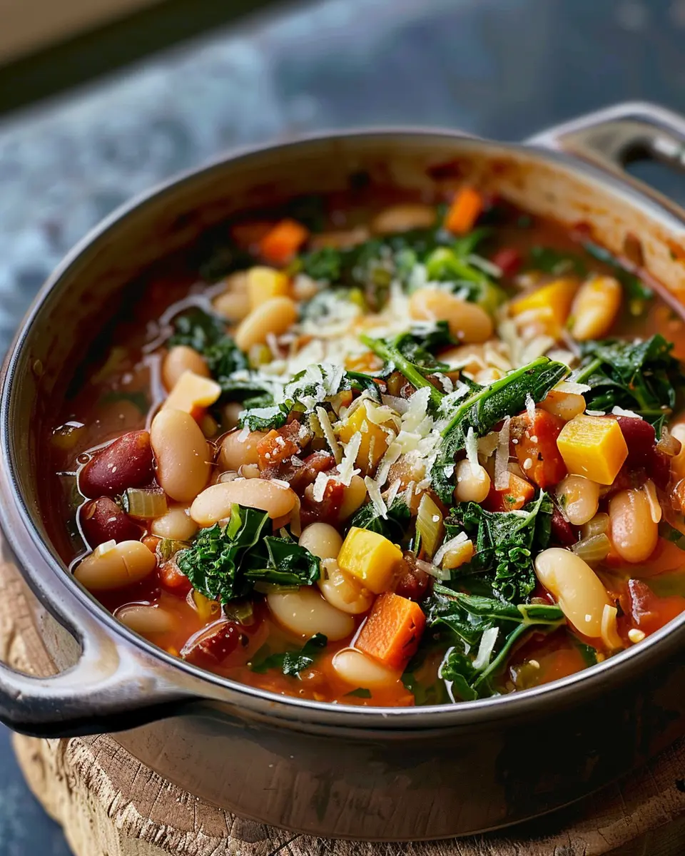 Winter minestrone: Hearty and Healthy Comfort Food Recipe