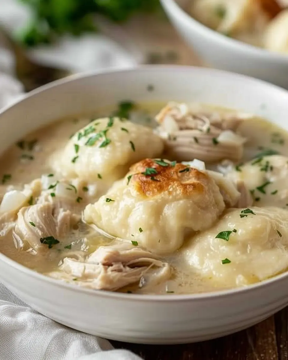 Old Fashioned Chicken and Dumplings Made Easy for Cozy Nights