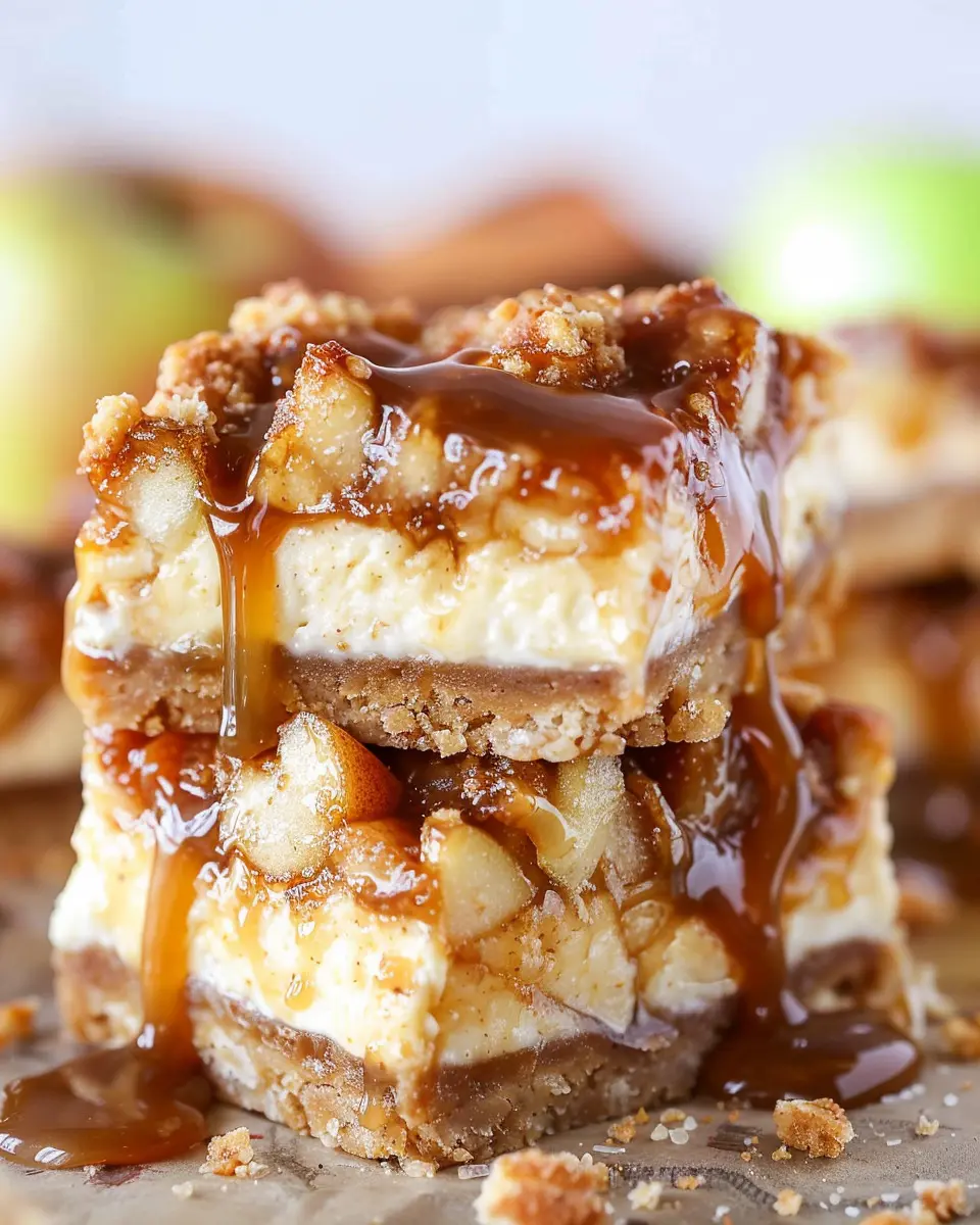 Caramel Apple Cheesecake Bars: Indulgent Bliss You Can Make at Home
